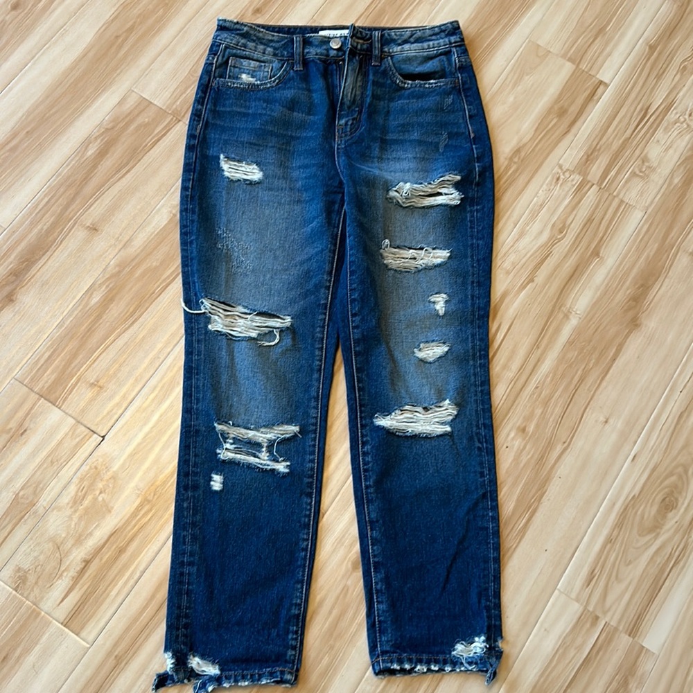 Flying Monkey ripped jeans high waist